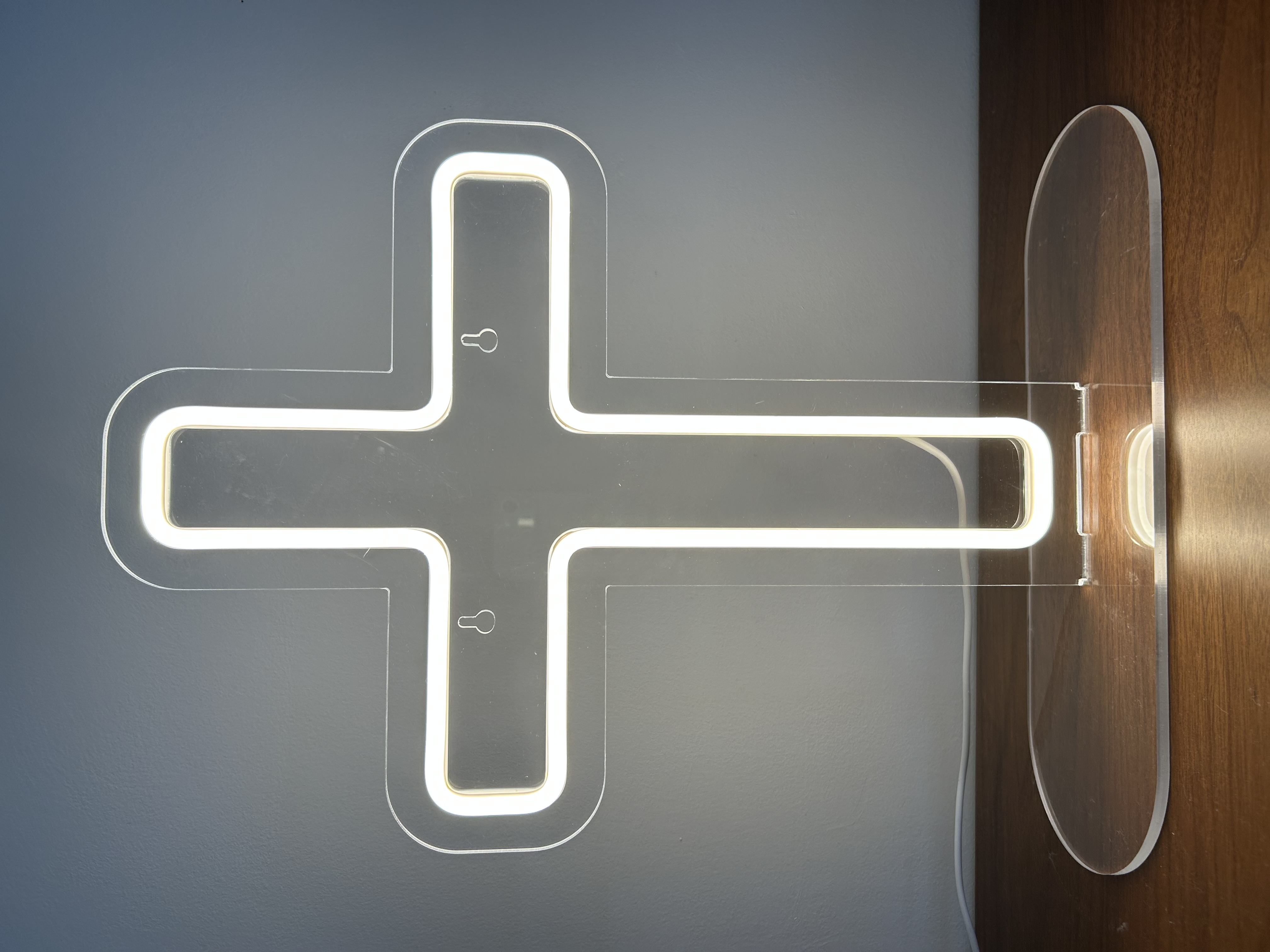 Néon LED Croix - Image 1