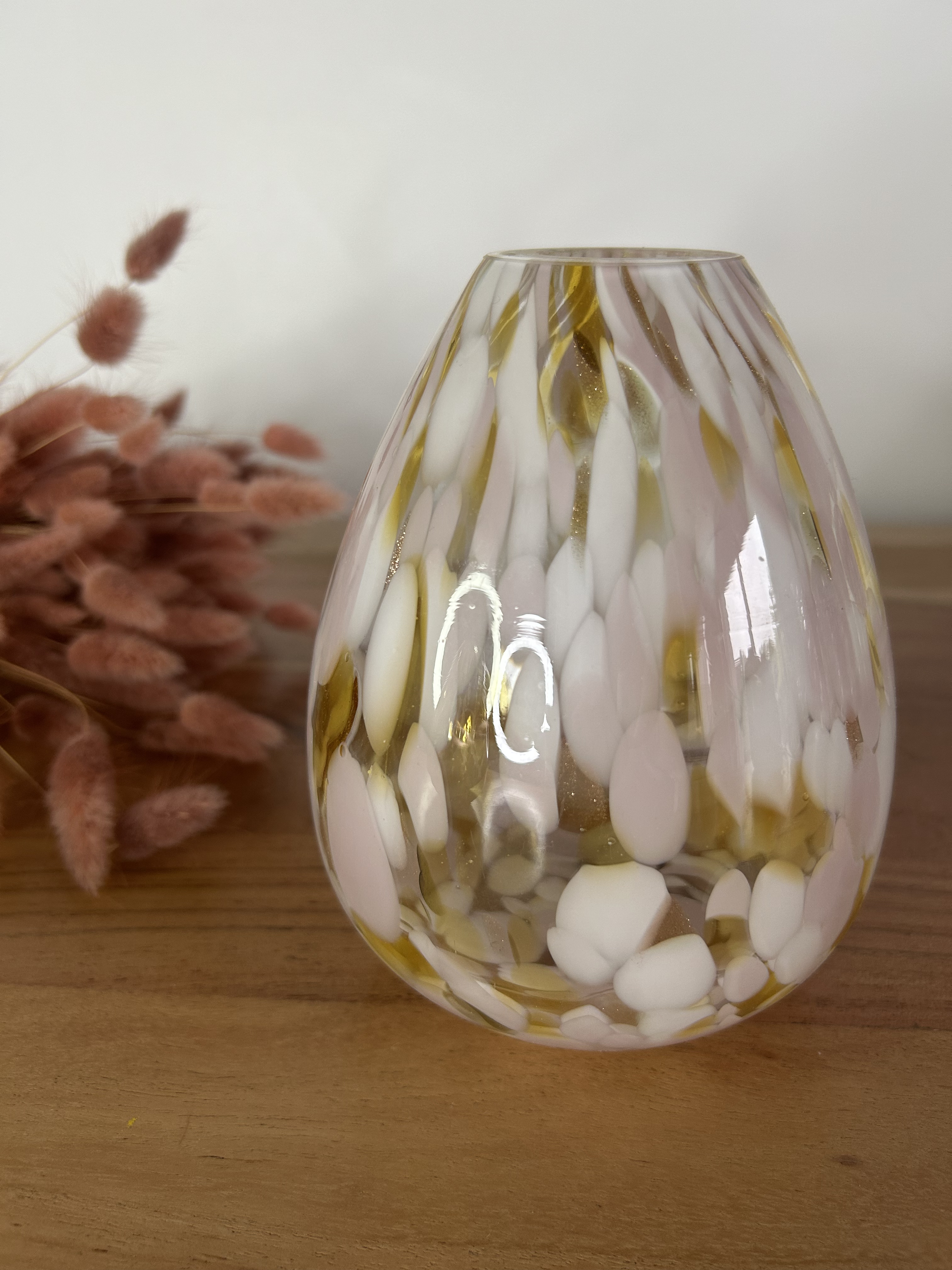 Vase rose gold