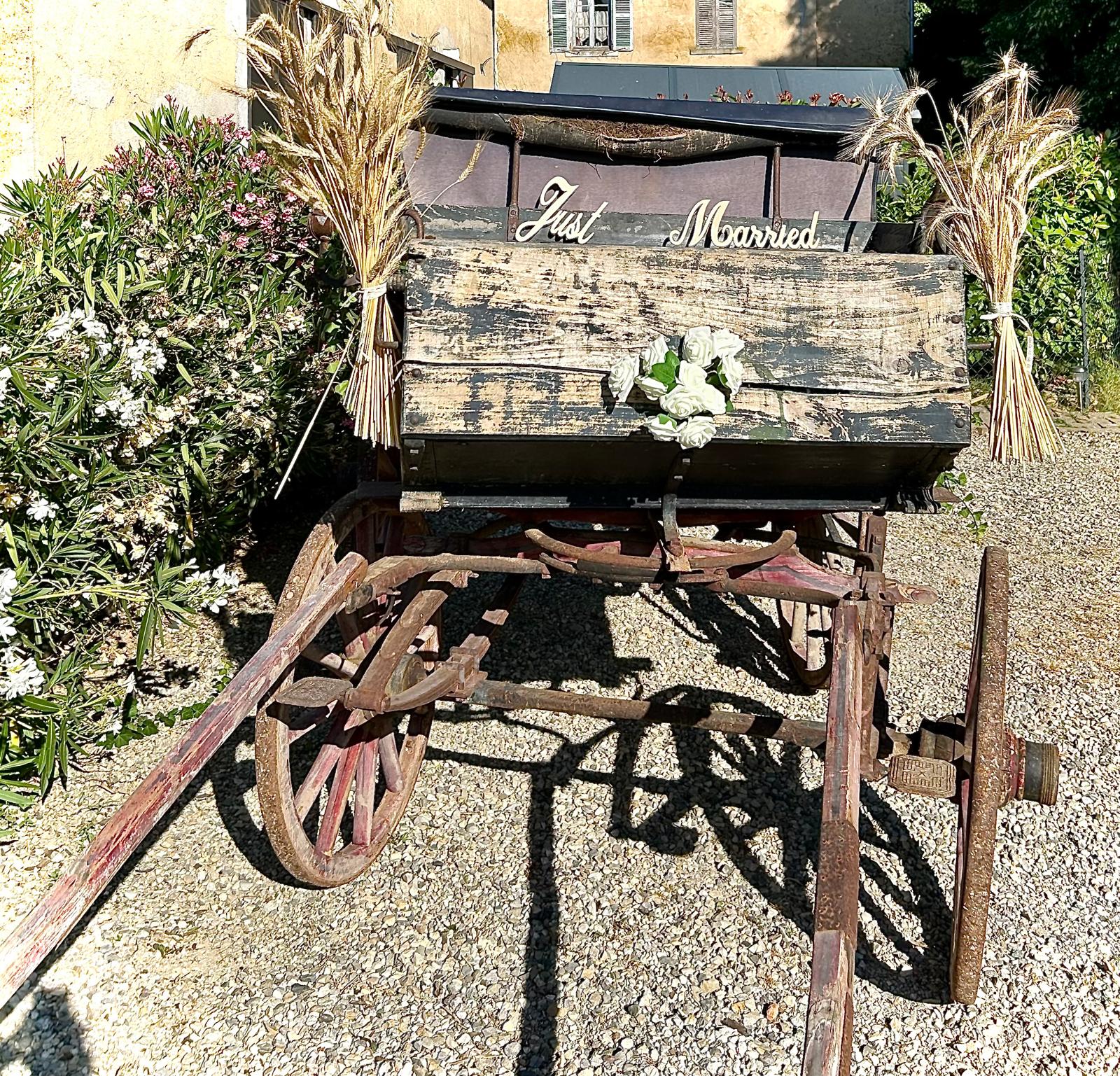 Panneau bois "Just Married"